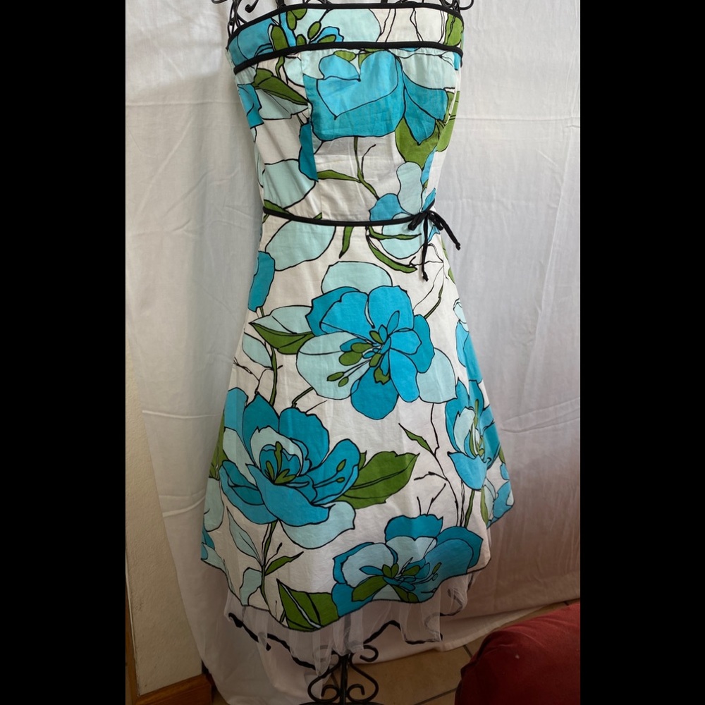 Speechless strapless floral dress size 5